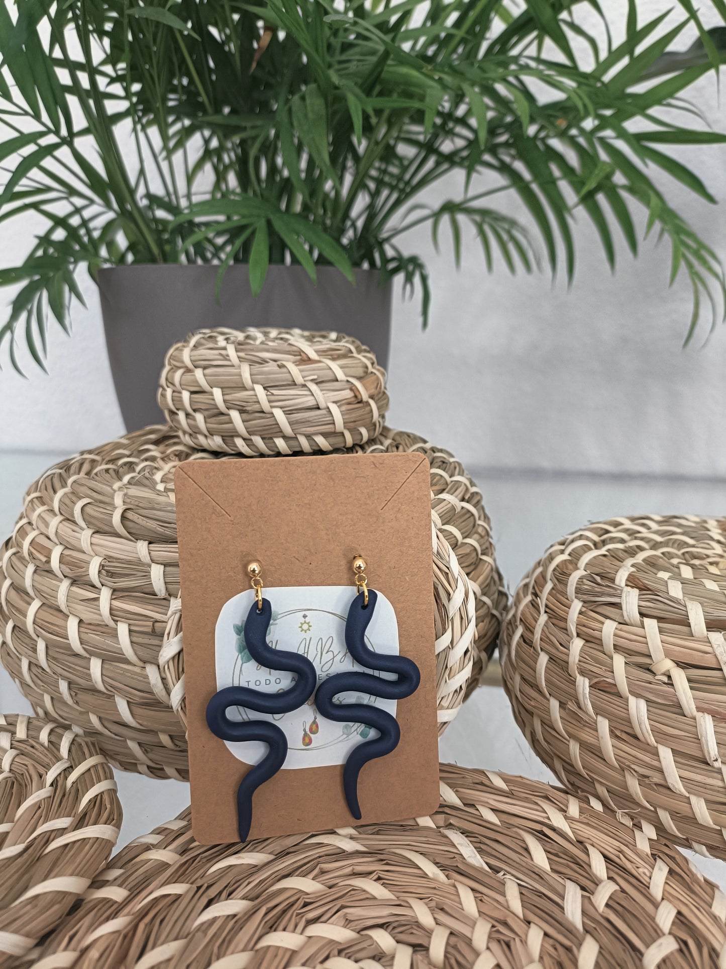 Pendientes 'Viperina' Serpiente