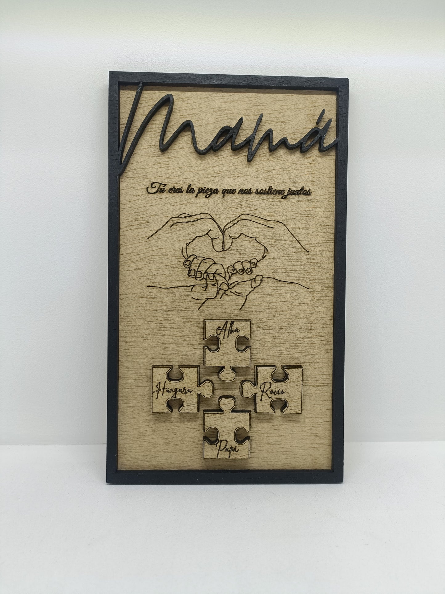Placa Puzle Día de la Madre