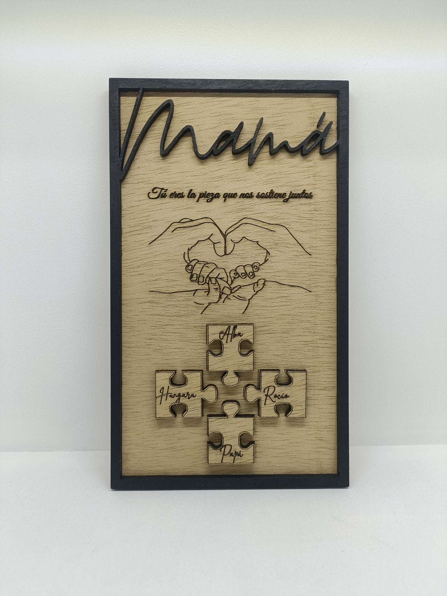 Placa Puzle Día de la Madre