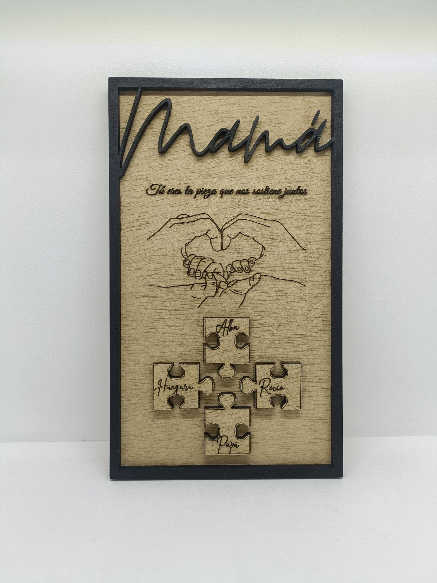 Placa Puzle Día de la Madre