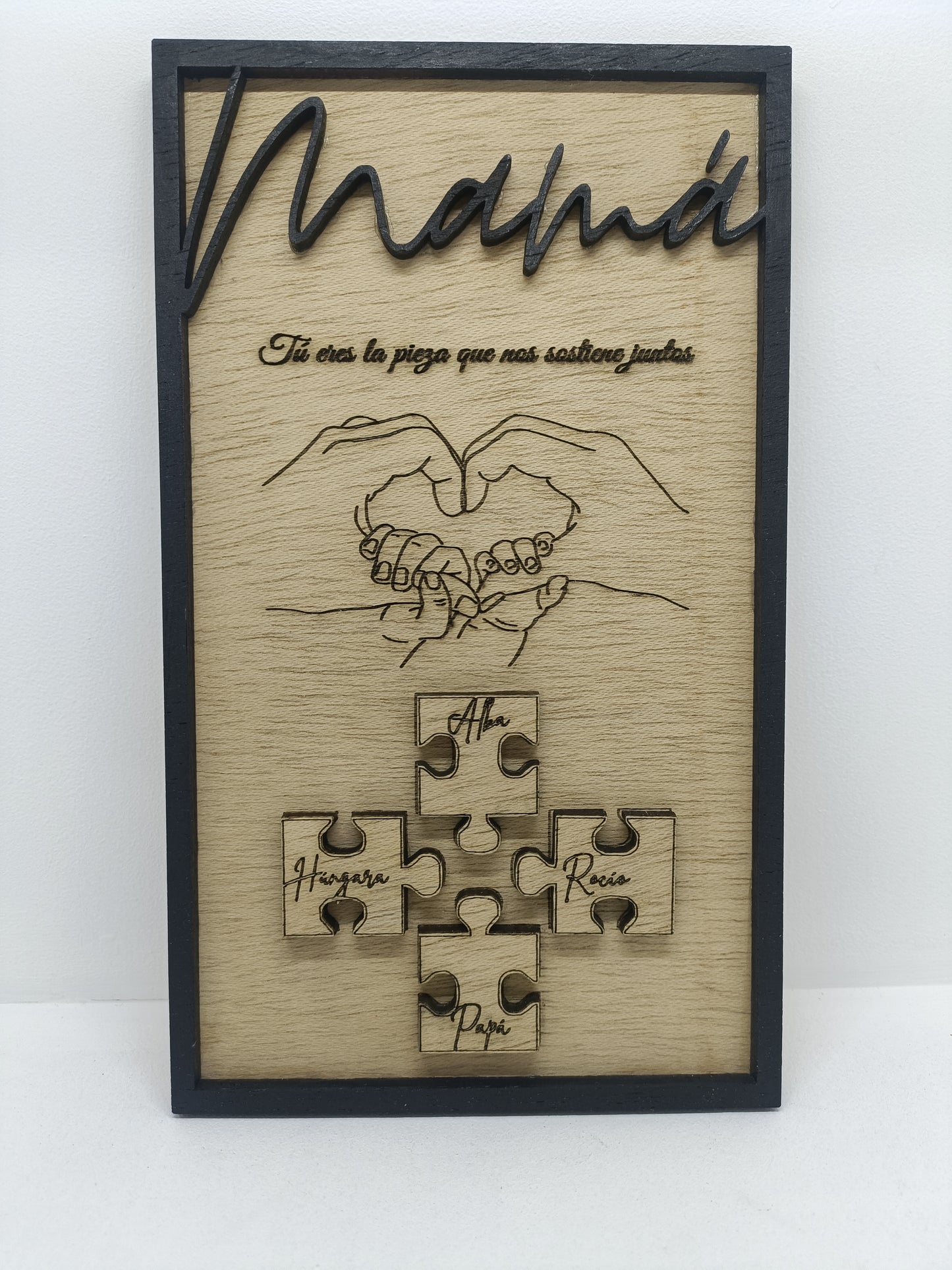 Placa Puzle Día de la Madre