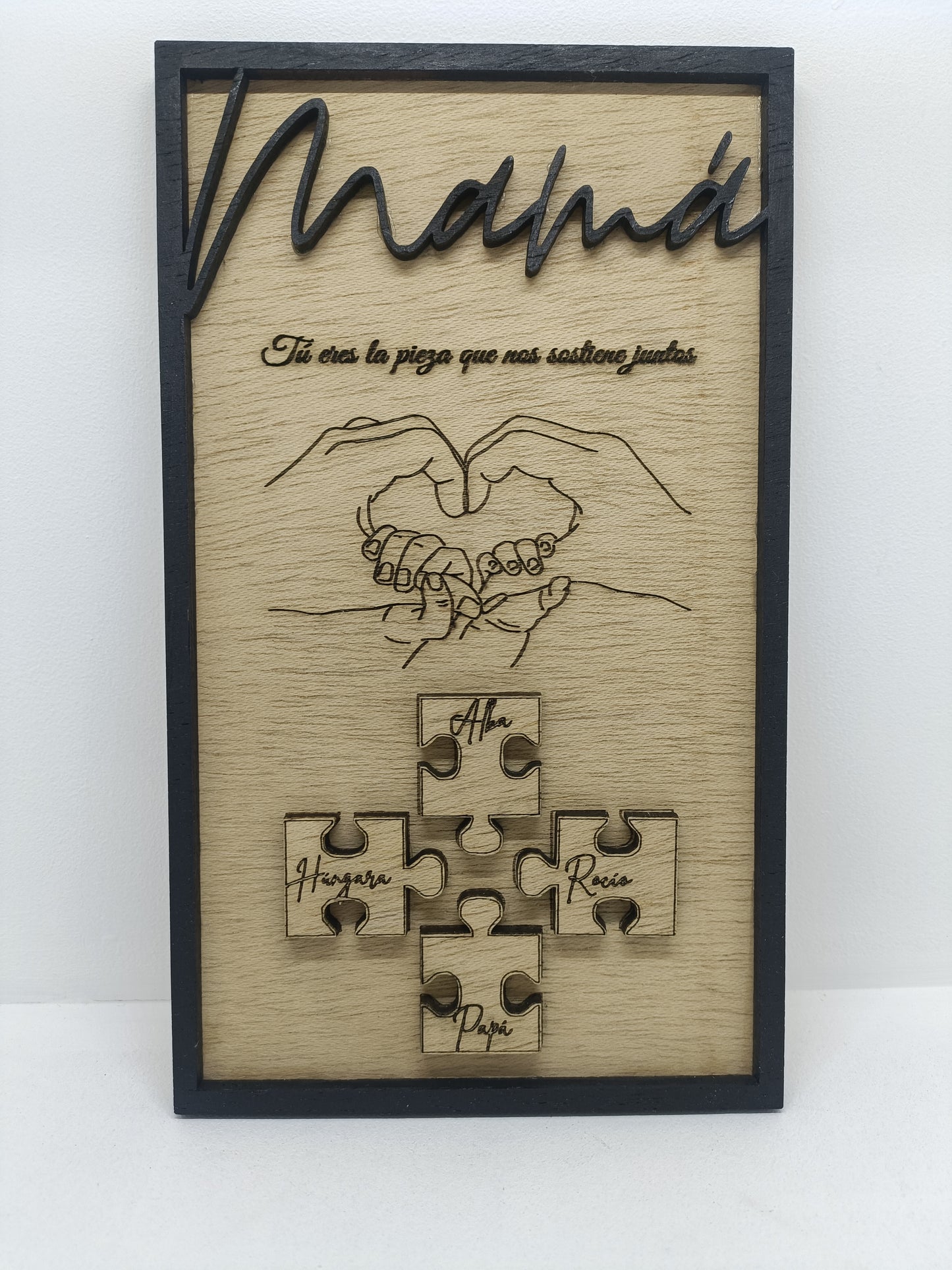 Placa Puzle Día de la Madre