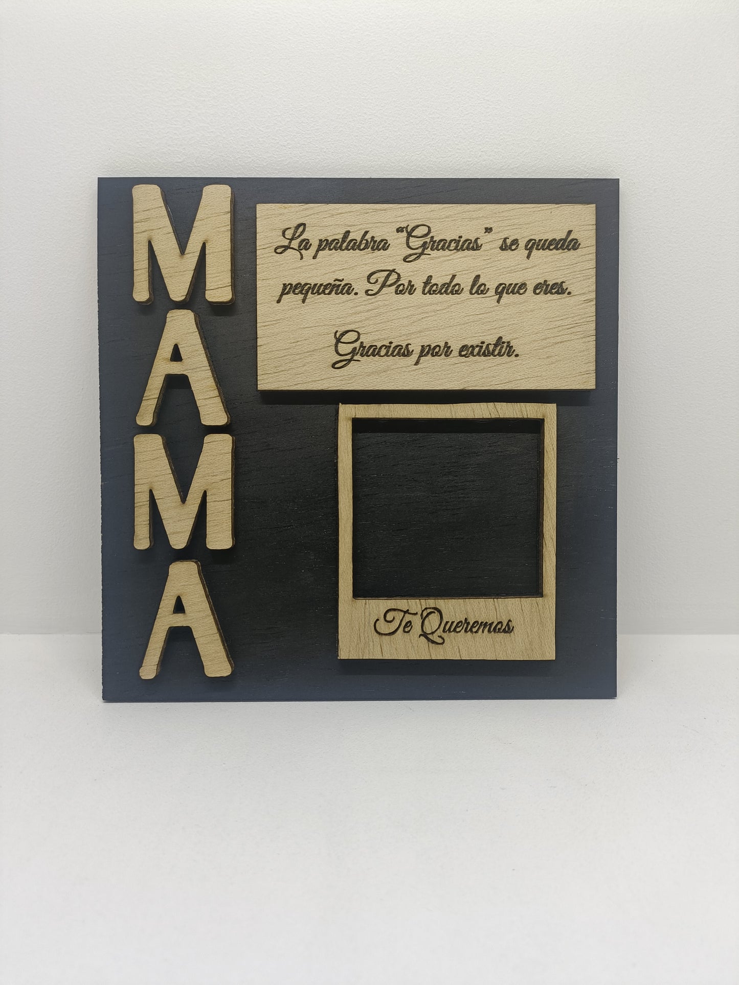 Placa con foto personalizada