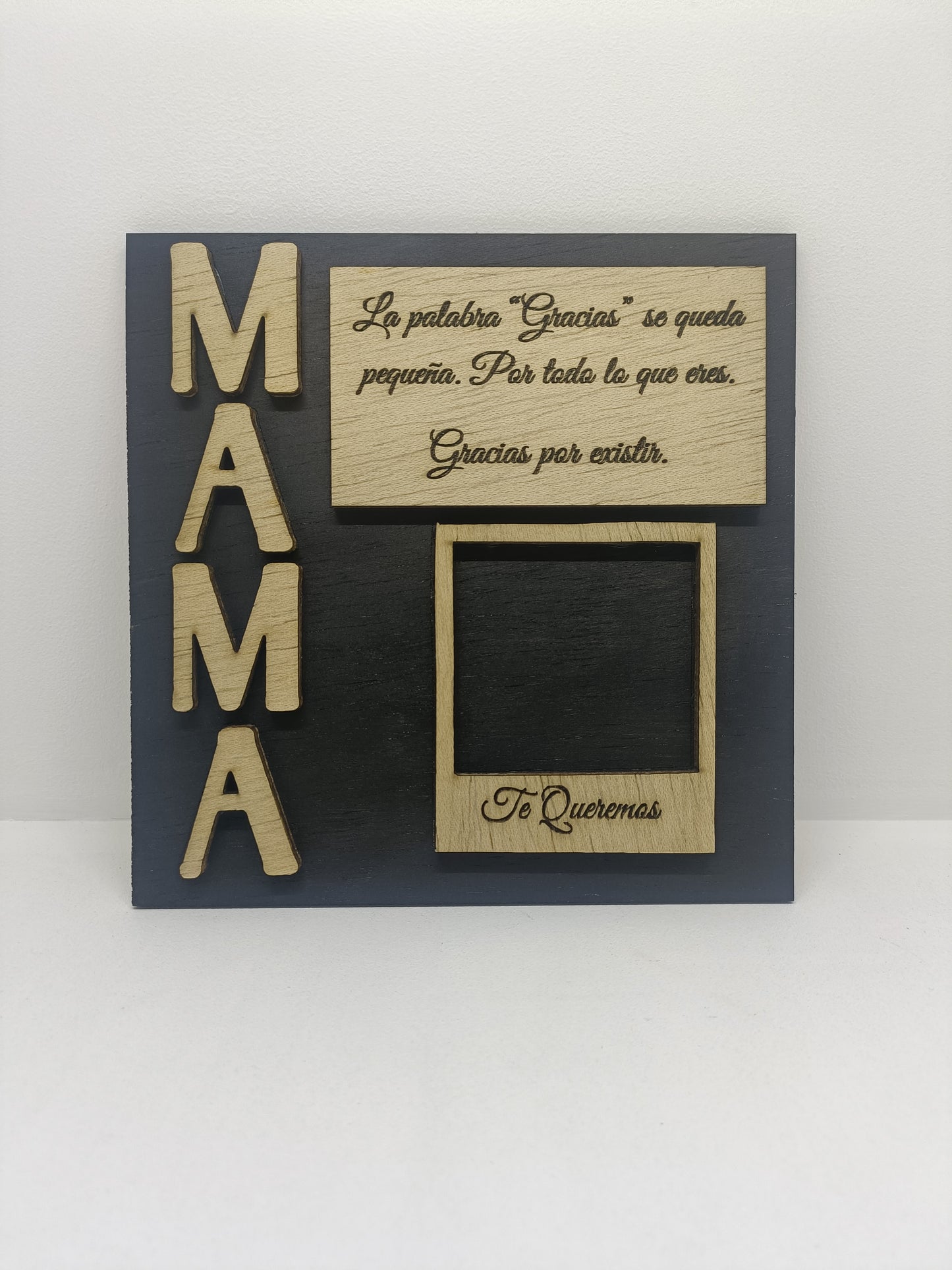 Placa con foto personalizada