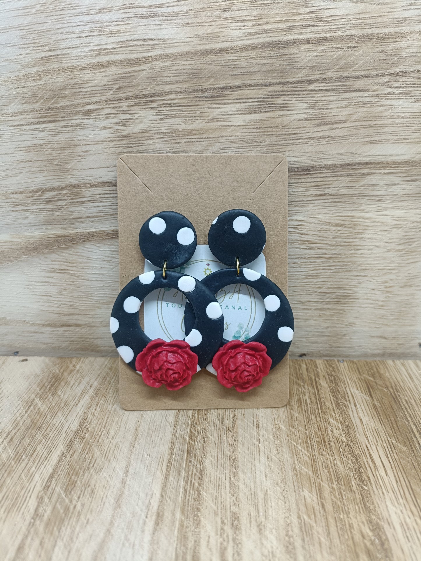 Pendientes "Sombra Flamenca"