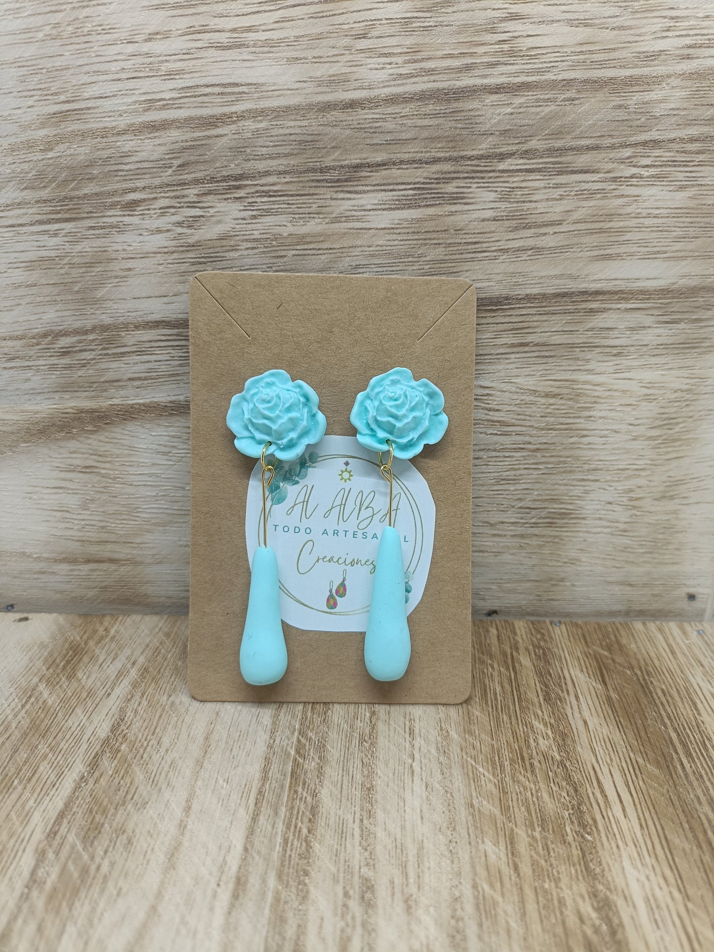 Pendientes "Flor Flamenca"