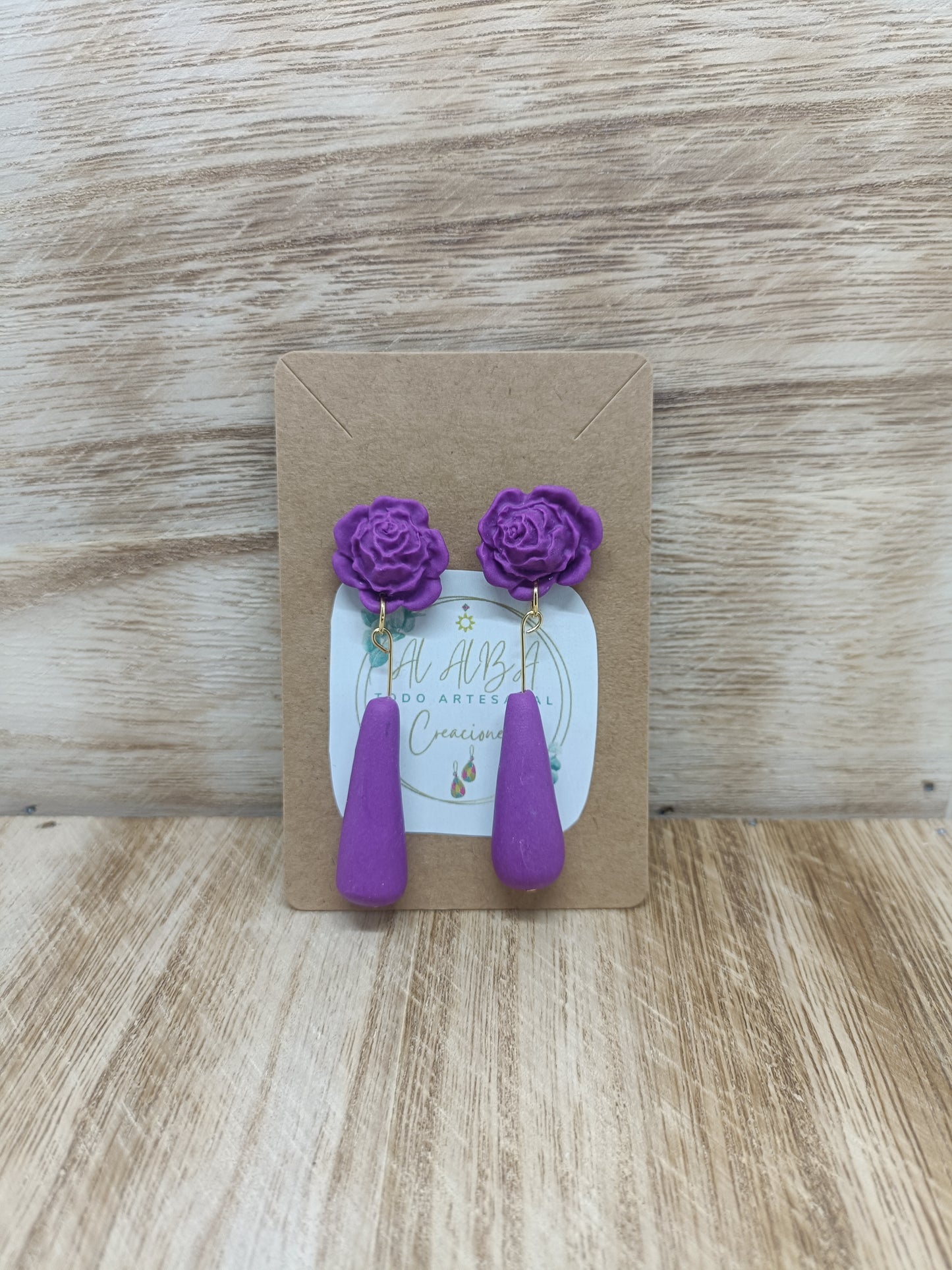Pendientes "Flor Flamenca"