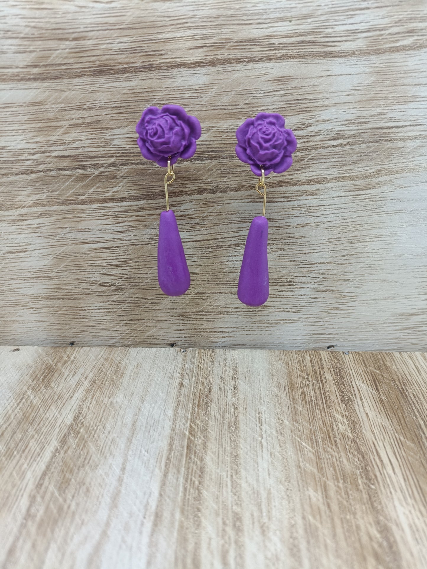 Pendientes "Flor Flamenca"