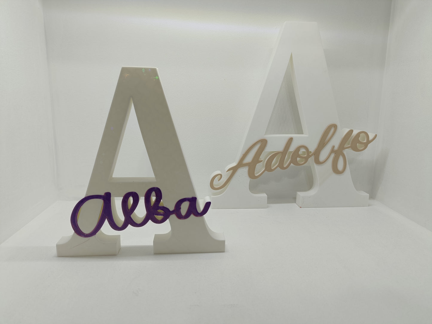 Inicial con Nombre Personalizada
