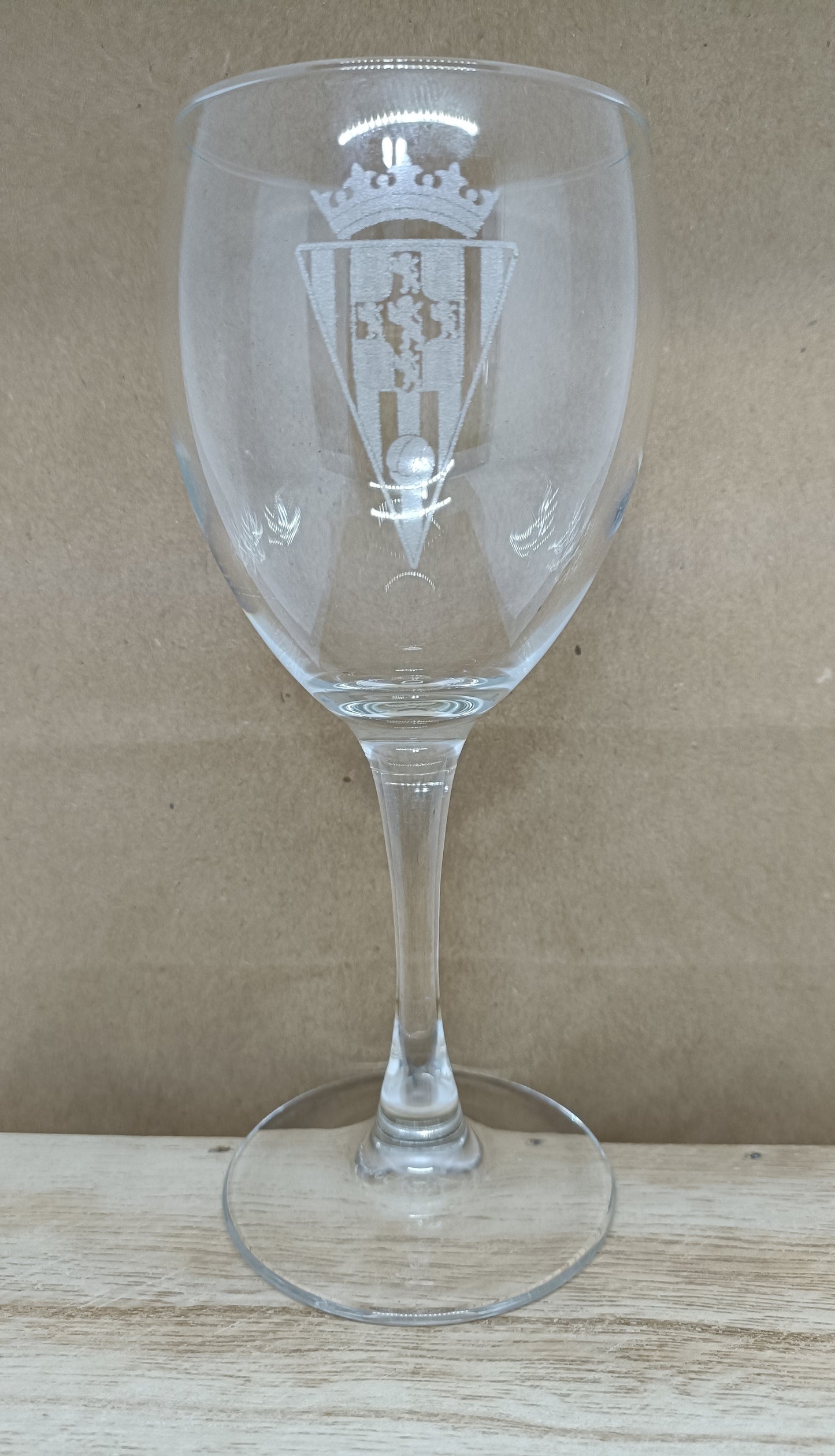 Copa de vino personalizada