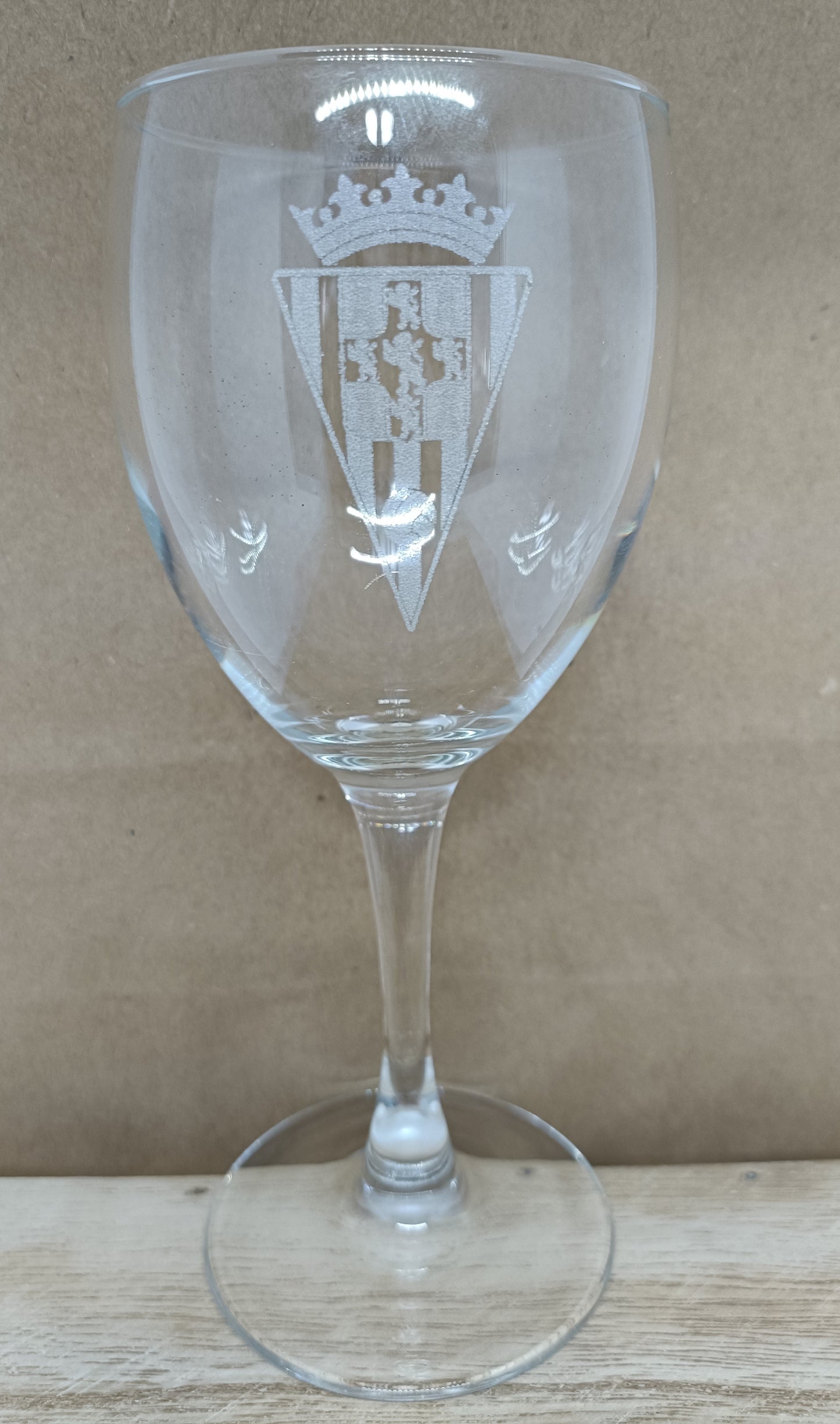 Copa de vino personalizada