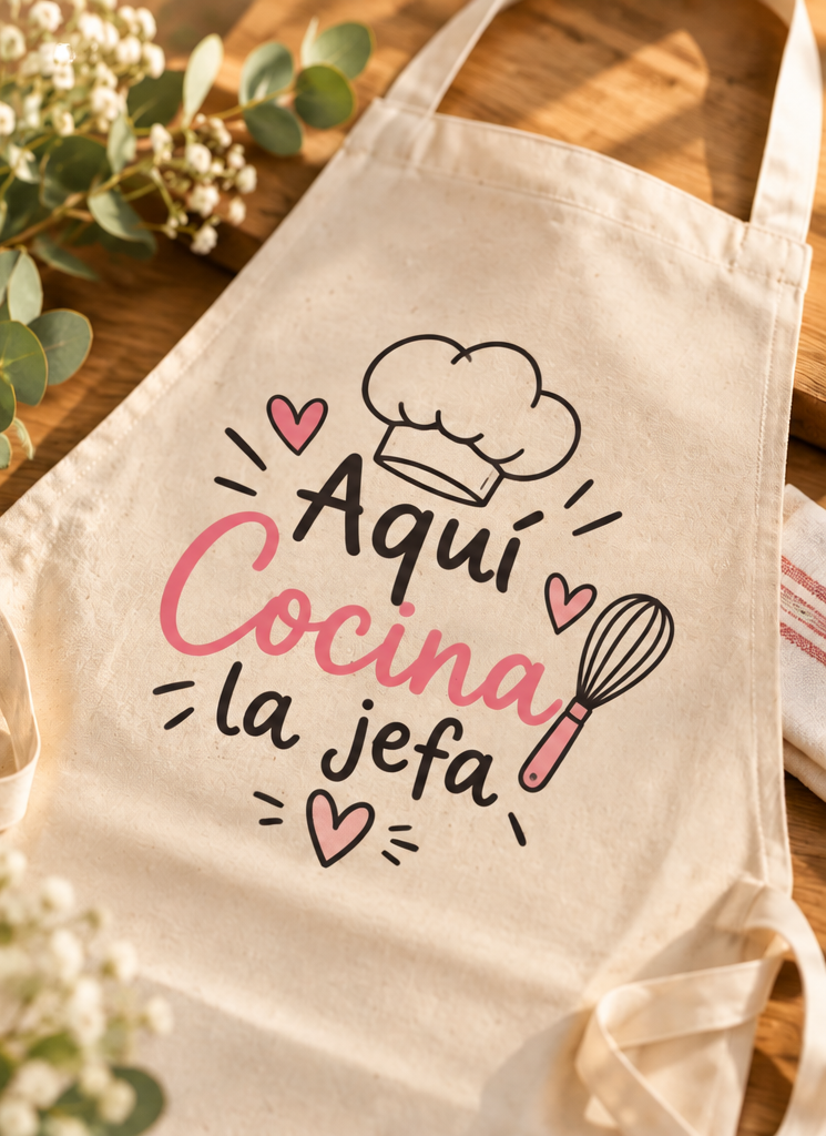 Delantal personalizado