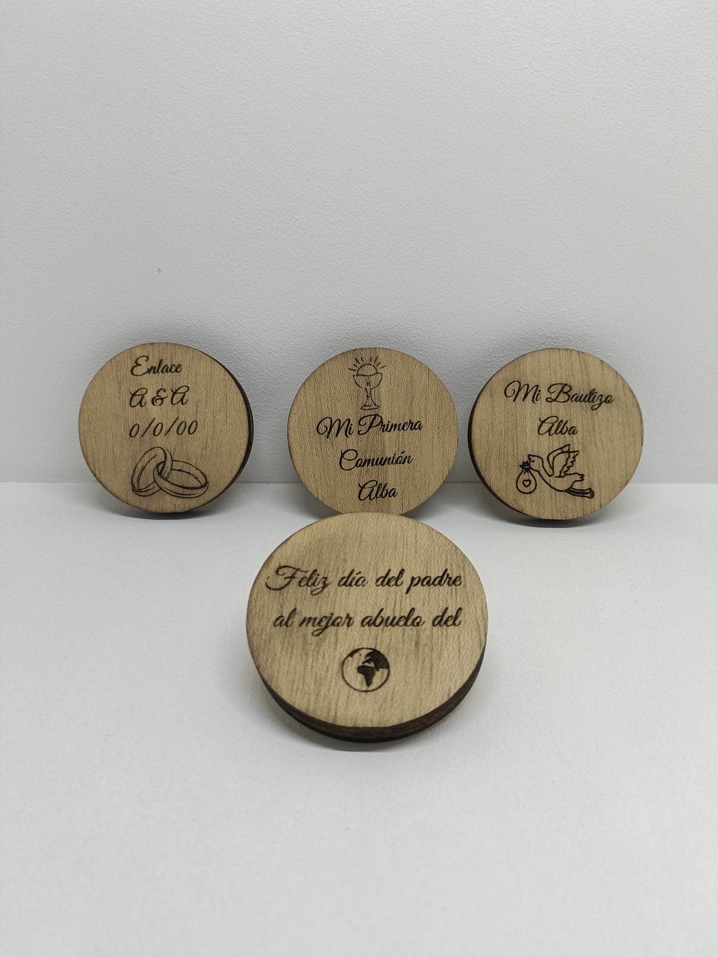 Abridores de madera personalizado