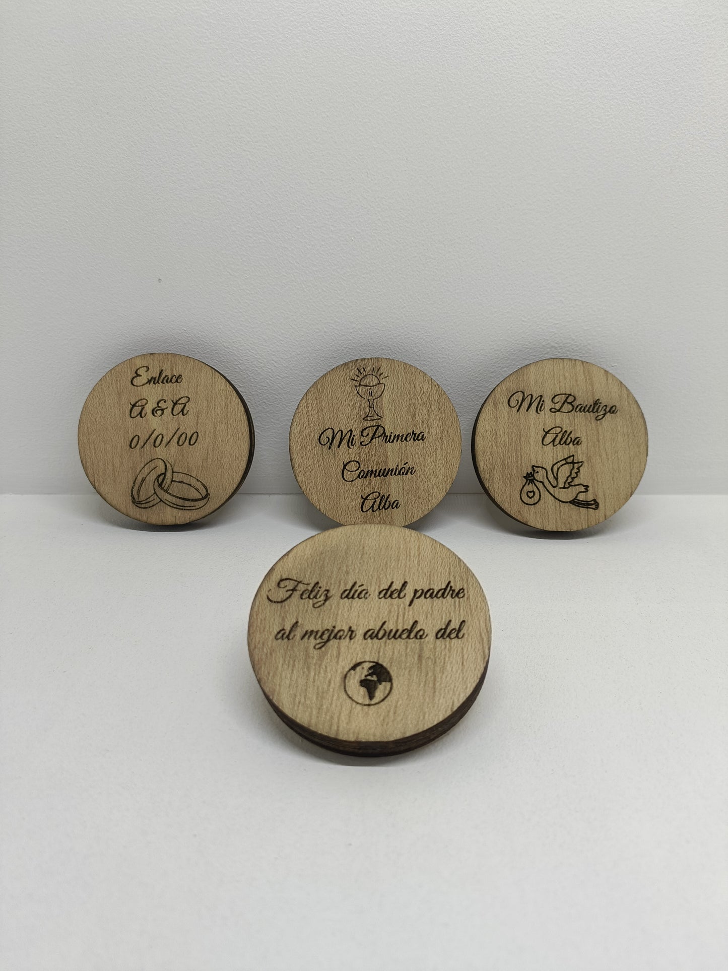 Abridores de madera personalizado