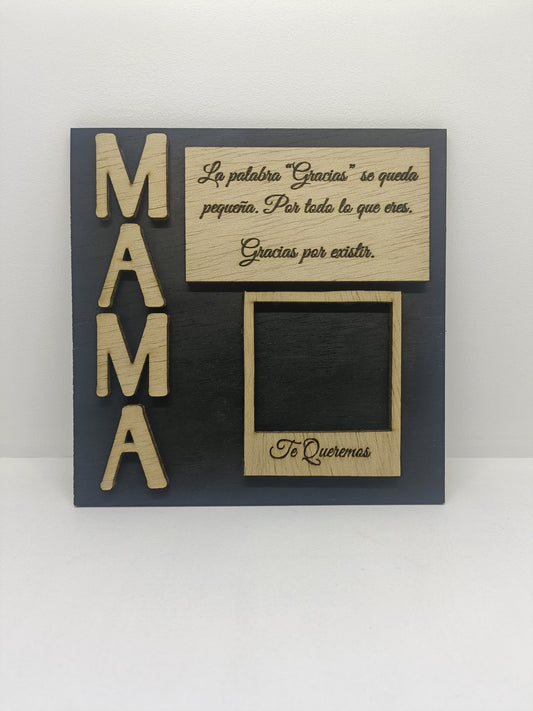 Placa con foto personalizada