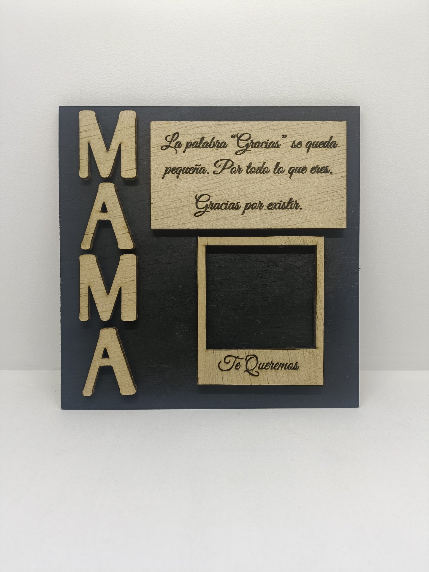 Placa con foto personalizada