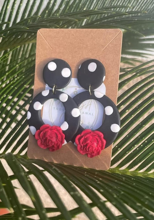 Pendientes "Sombra Flamenca"