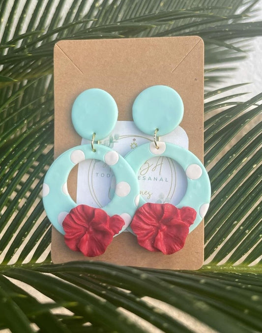 Pendientes "Estrella Flamenca"