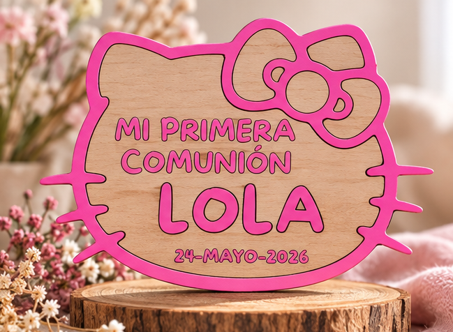 Cartel o panel personalizado para eventos