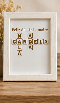 Cuadro personalizado Día de la Madre