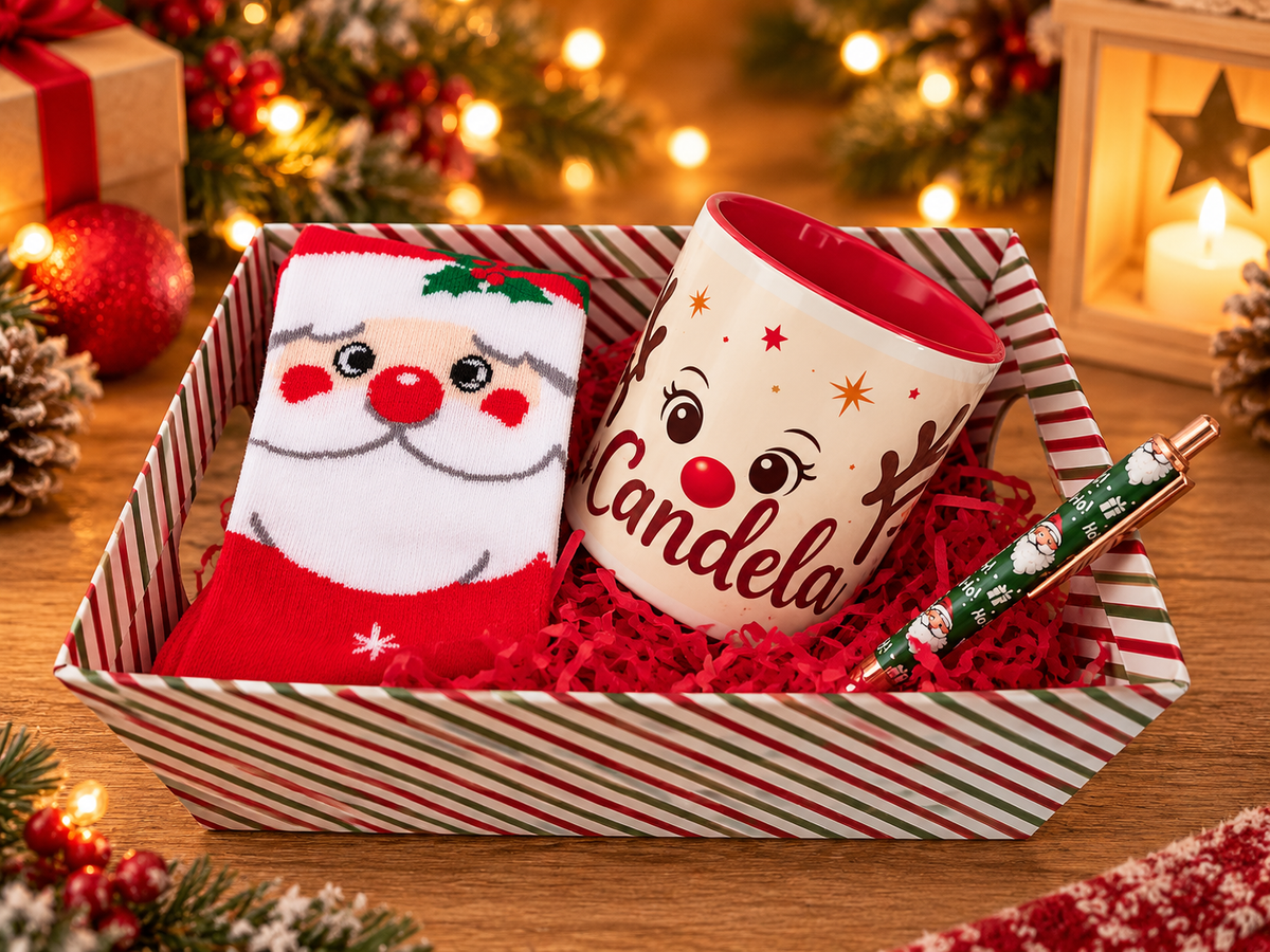 Pack regalo navideño personalizado