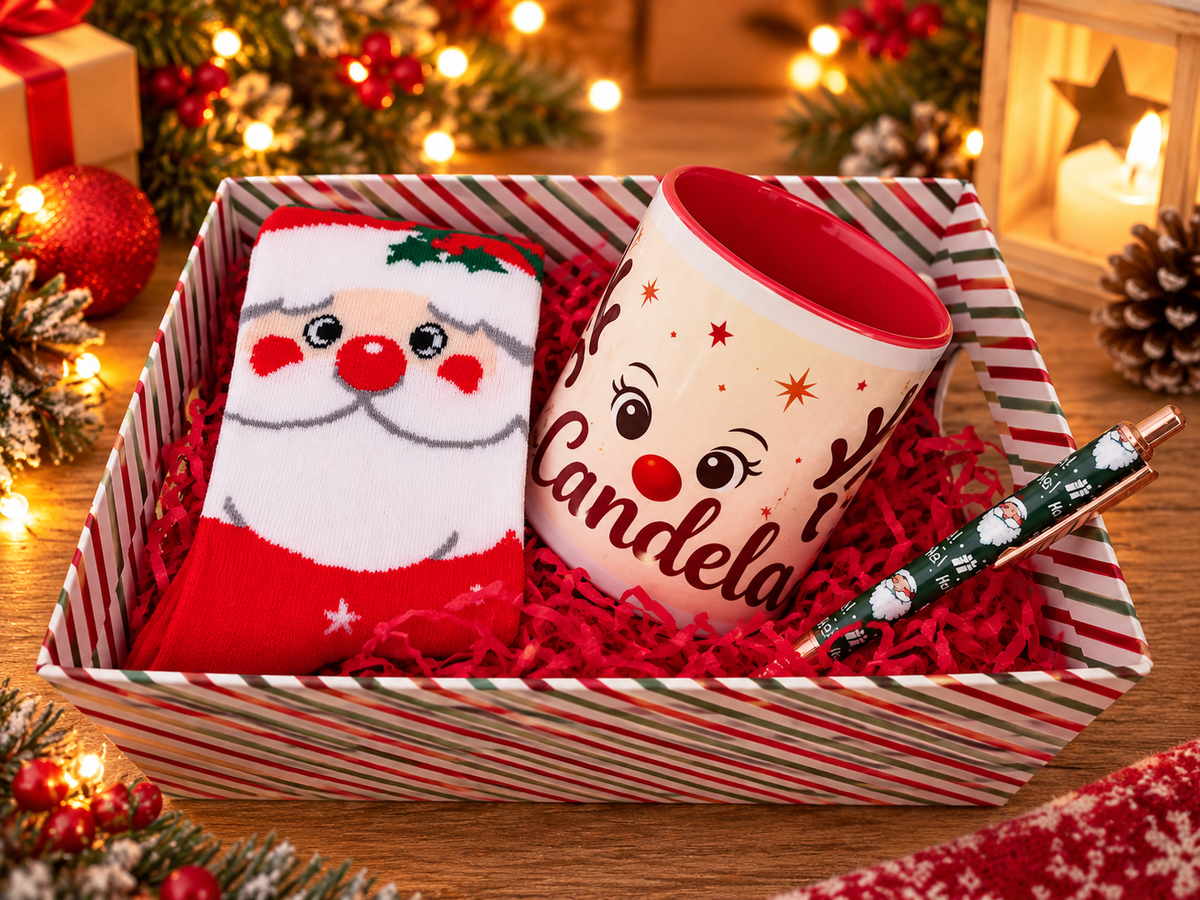 Pack regalo navideño personalizado