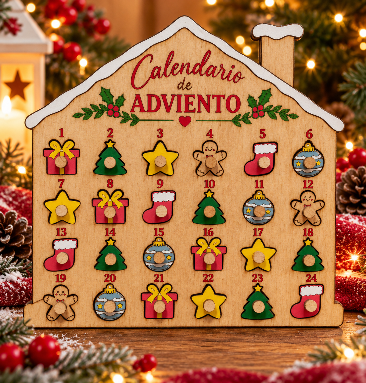 Calendario de Adviento familiar