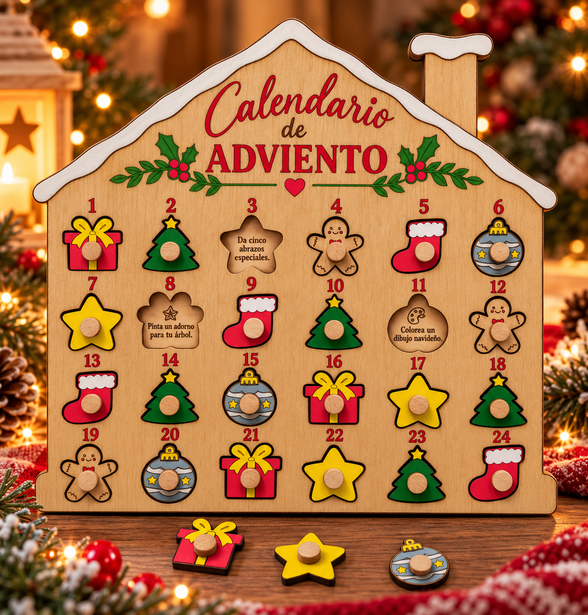 Calendario de Adviento familiar