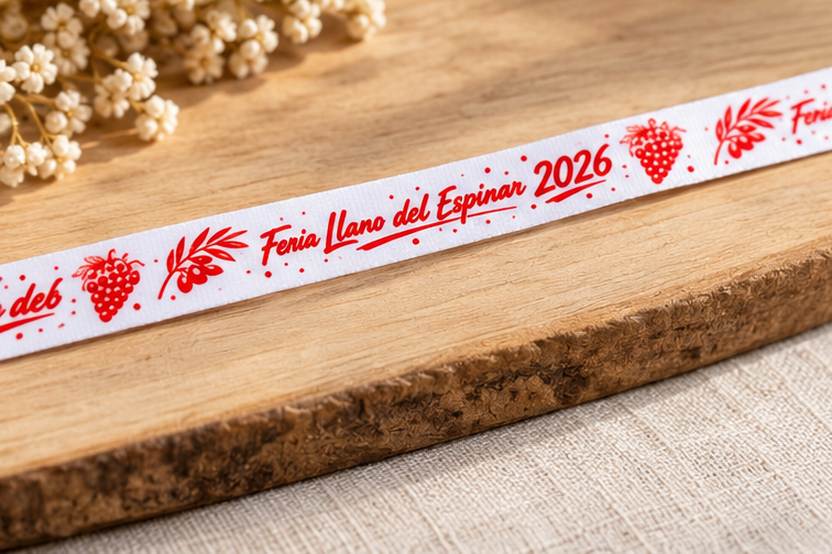 Pulsera personalizada para eventos