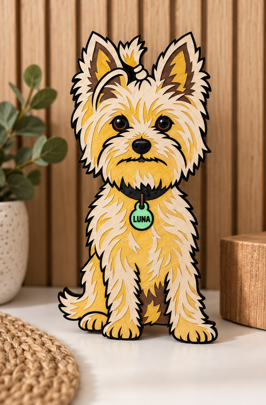 Retrato caricaturizado de mascota 3D