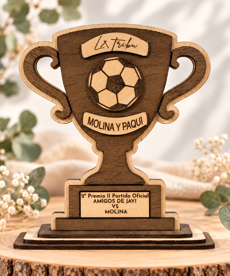 Trofeos personalizados a medida